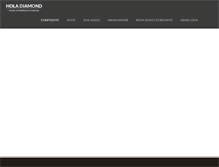 Tablet Screenshot of hola-diamond.com